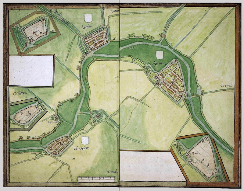 Leerdam - Asperen - Heukelum 1545 Jacob v.Deventer